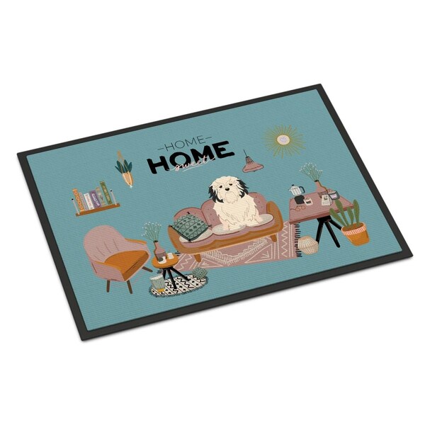 Carolines Treasures 18 x 27 in. Lowchen Sweet Home Indoor or Outdoor Mat CK7864MAT - main